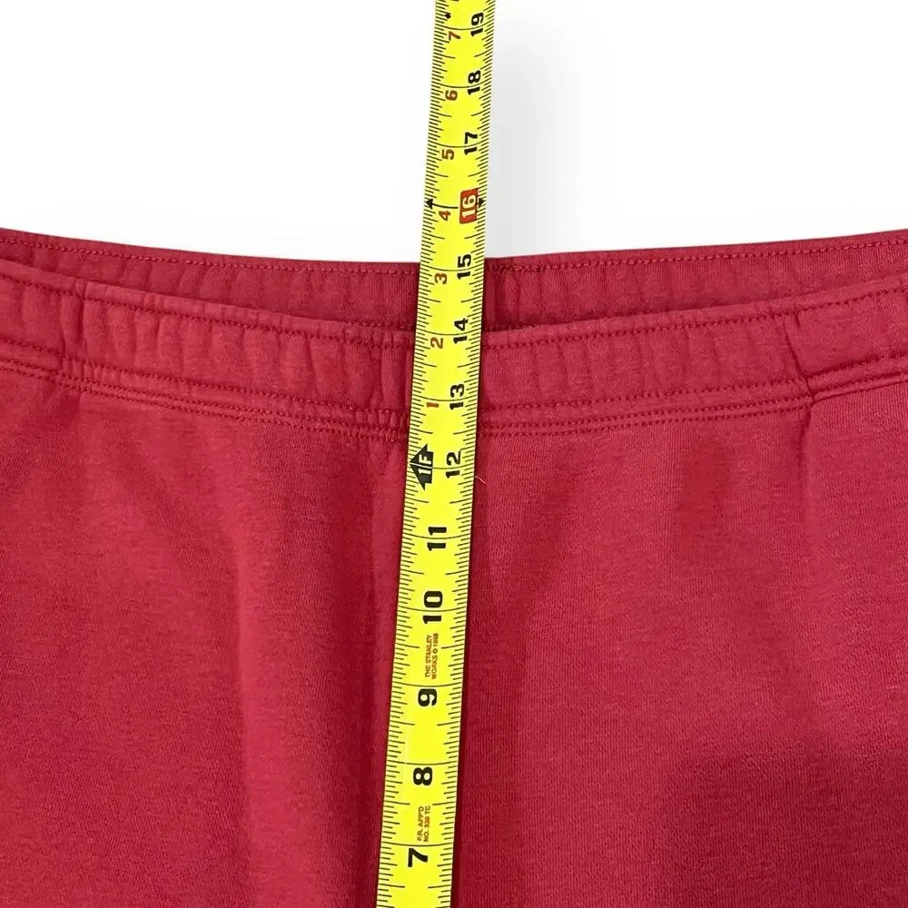 Champion Women's Fleece Jogger Size 2XL Redwood Red Elastic Waist Drawstring